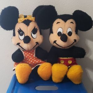 1960's Mickey & Minnie Mouse "16
